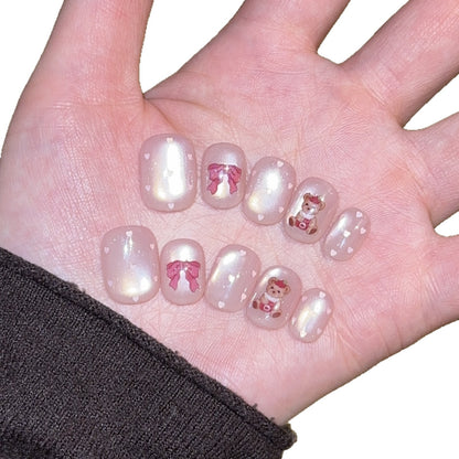 Künstliche Nail Art Spitzen mit Romantischen Motiven Brehn