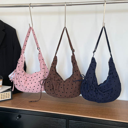 Punkte Schultertasche