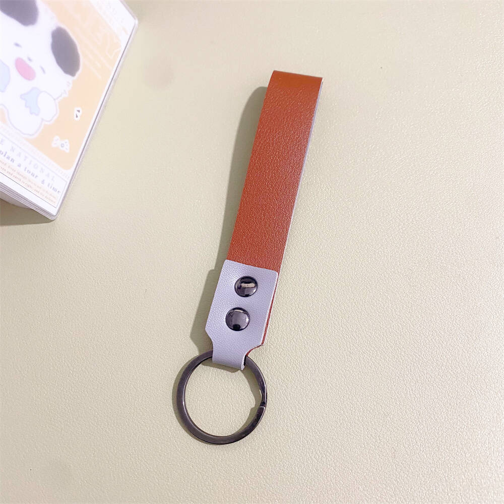 Minimalistischer Leder-Schlüsselanhänger Brehn
