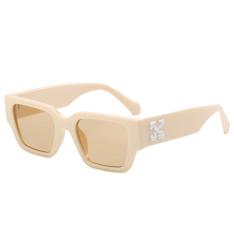 Damen stylische Oversized-Sonnenbrille mit einzigartigem Design Brehn