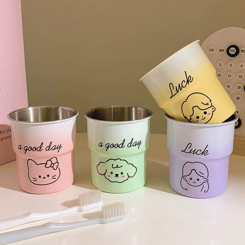 Multifunktionaler Trinkbecher mit Fröhlichem Design Brehn