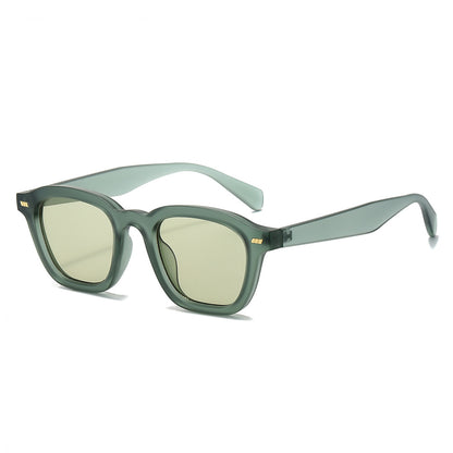Zeitgenössische Übergroße Quadratische Sonnenbrille Brehn