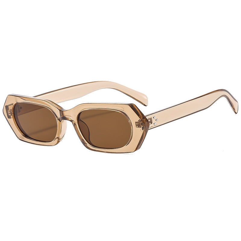Damen modische Sonnenbrille mit stylish geometrischem Design Brehn