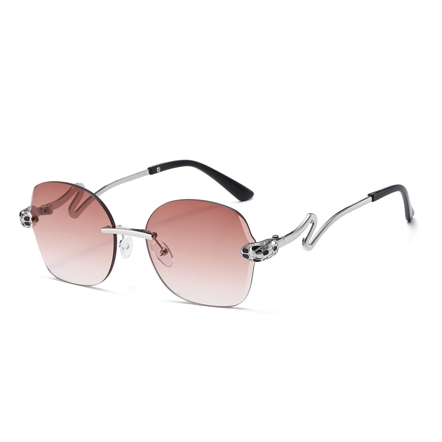 Einzigartige geometrische Rahmen-Sonnenbrille Brehn