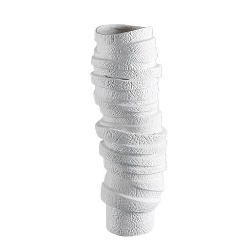 Strukturierte moderne dekorative Vase