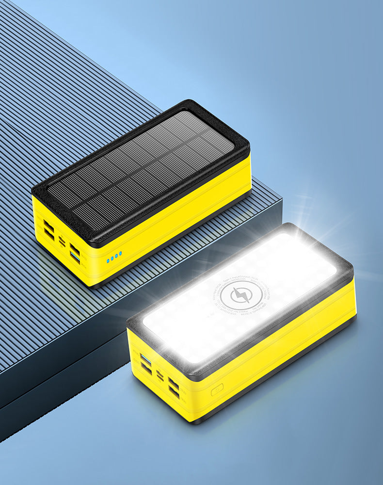 Solar Powerbank mit LED-Lampe Brehn