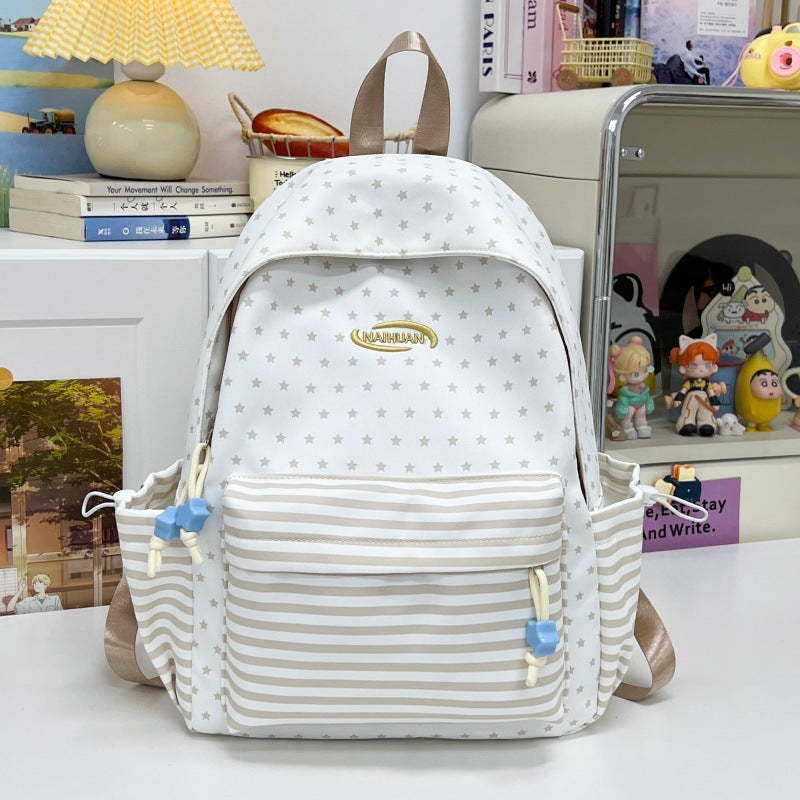 Stylischer Sternmuster Casual Rucksack Brehn