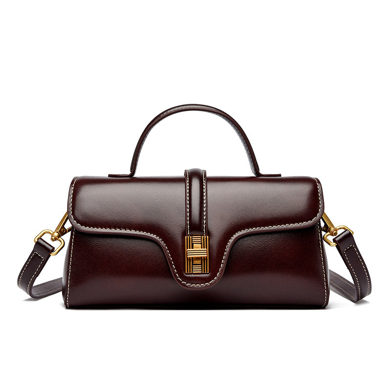 Elegante strukturierte Handtasche Brehn
