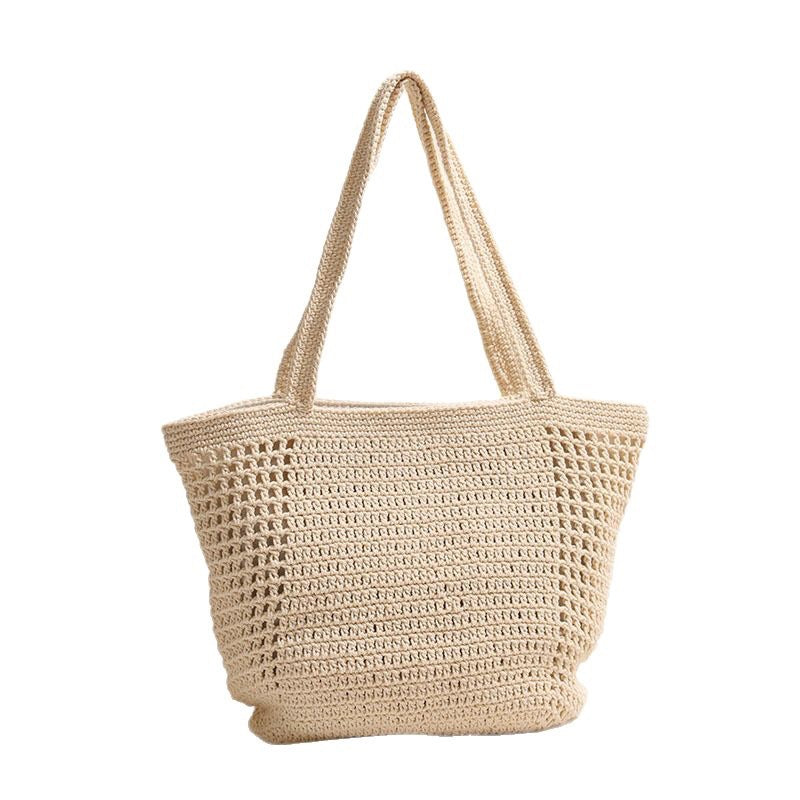 Damen Handgeknüpfte Einkaufs- und Strandtasche Brehn