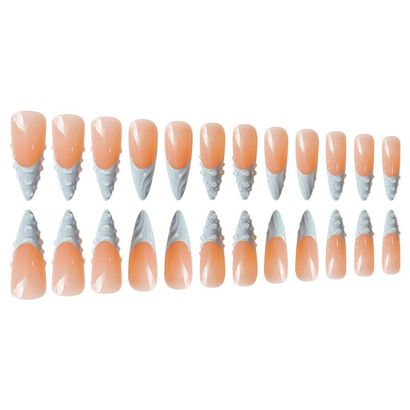 Künstlerische 3D Press-On Nagelverlängerungen Brehn