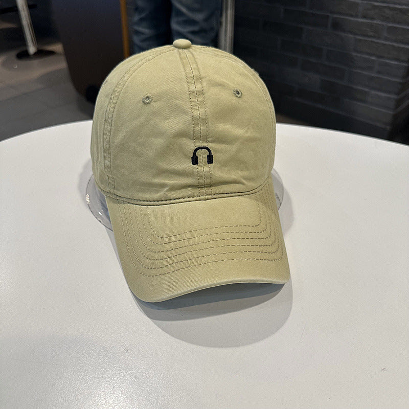 Unisex Baumwoll-Twill-Cap mit einzigartigem Musikemblem Brehn
