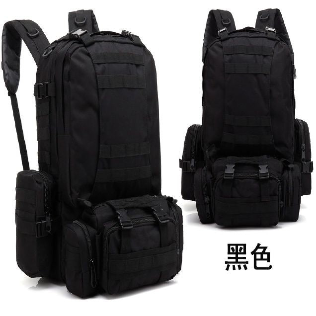 Taktischer Rucksack Mit Vielseitigem Stauraum Und Modularen Taschen Brehn