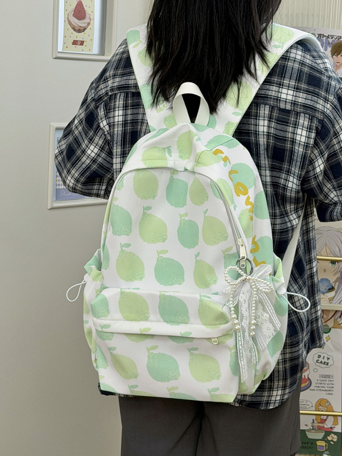 Süßer gemusterter Rucksack Brehn