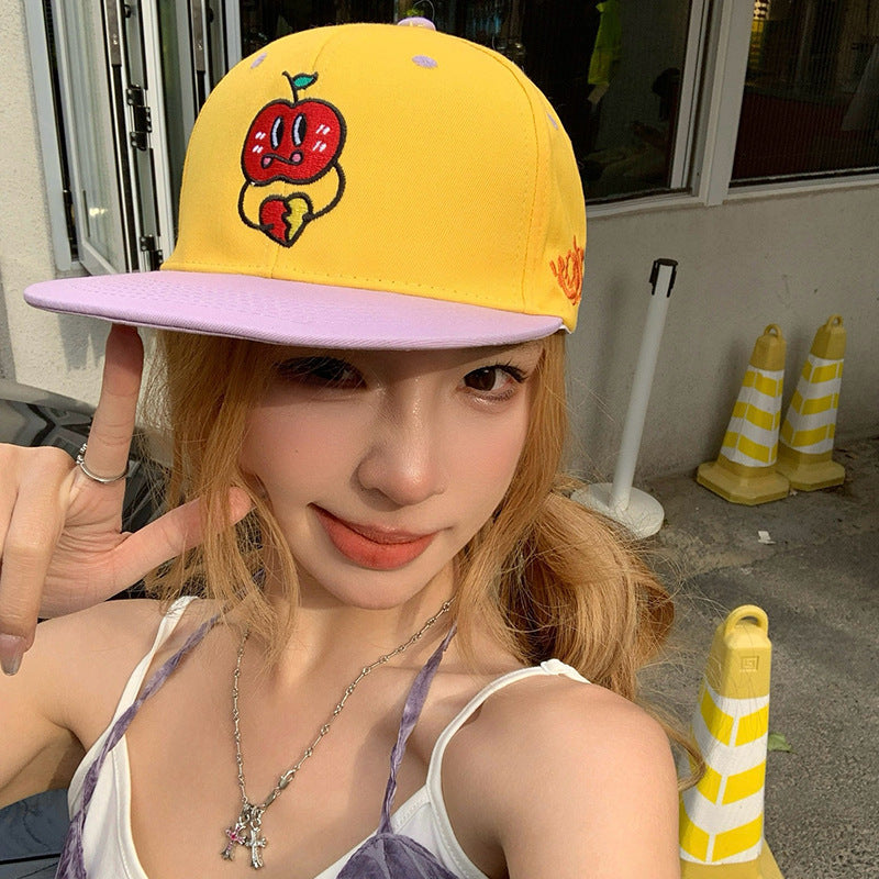 Verspielt Bestickte Snapback-Cap