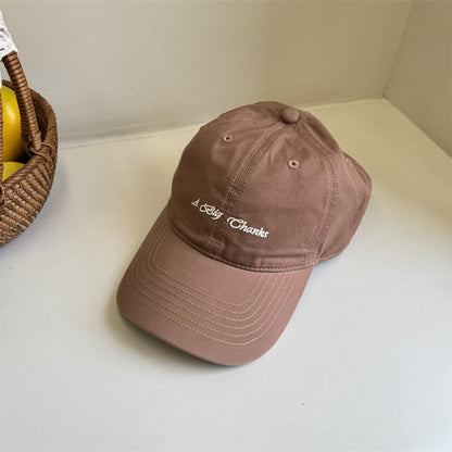 Damen Classic Bestickte Baumwolle Baseballcap Brehn
