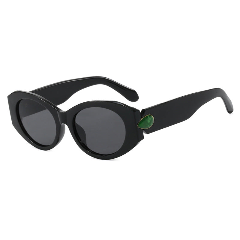 Damen elegante Sonnenbrille mit stilvollen Konturen Brehn