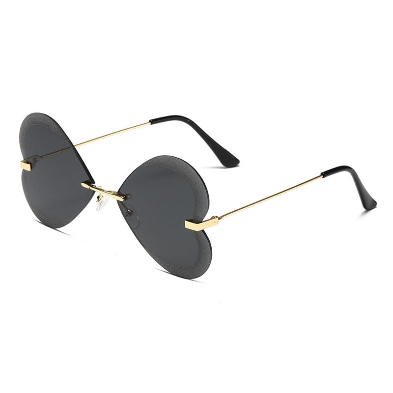 Damen Herzförmige Sonnenbrille im trendigen Design Brehn