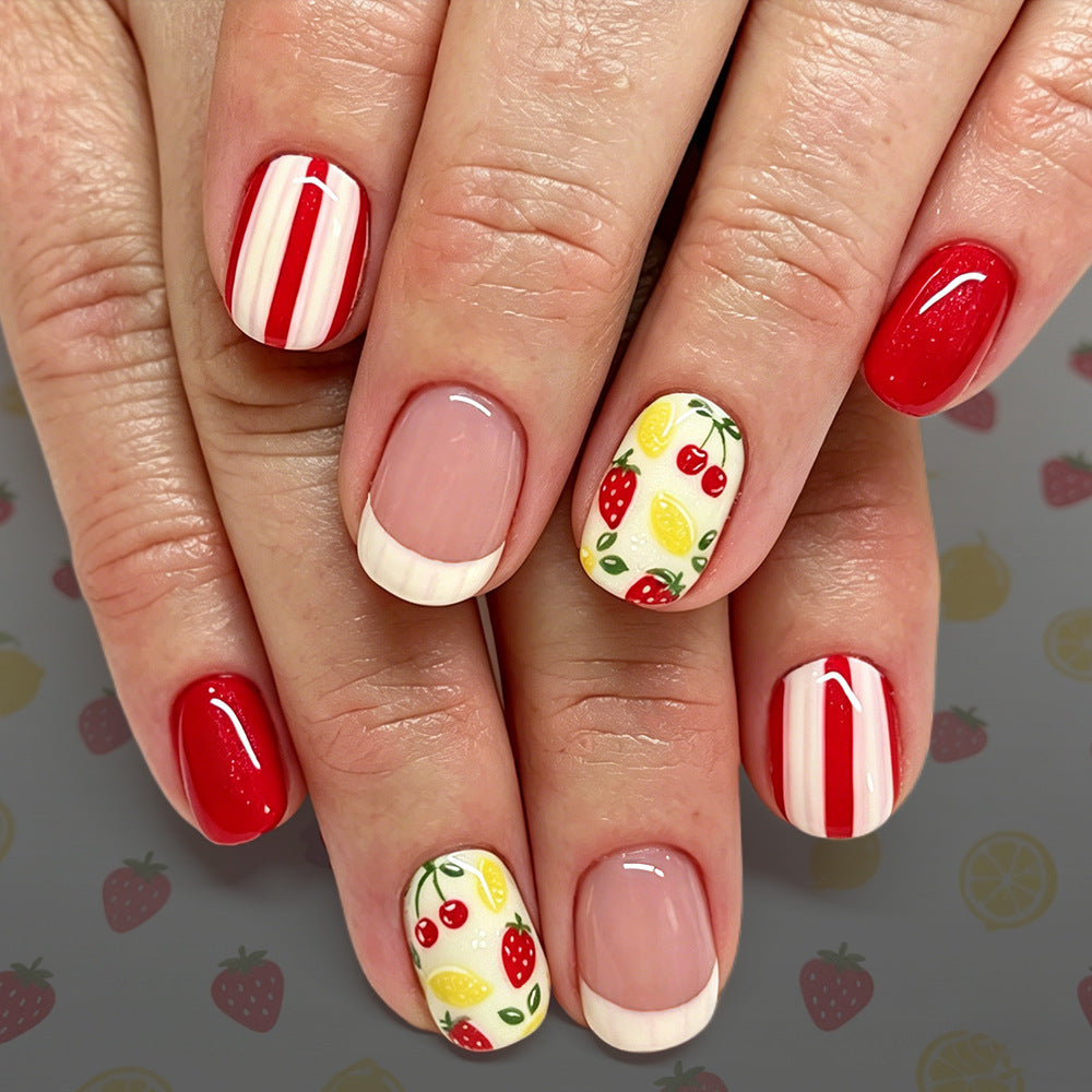 Trendy Obst-Themen Nagelkunst Brehn