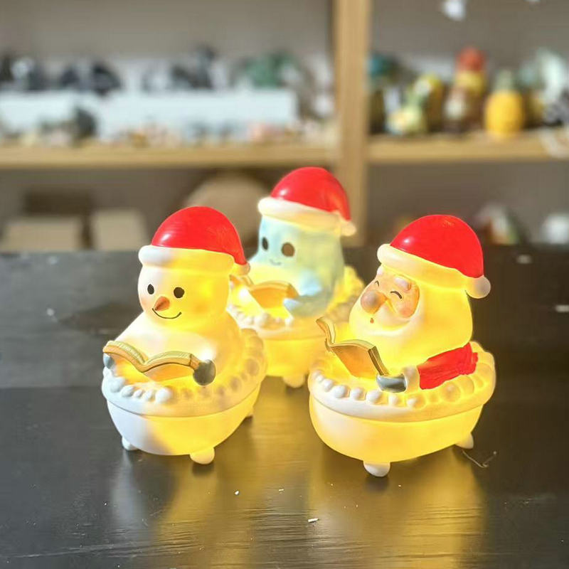 Dekorative Weihnachtsmann Figur Brehn