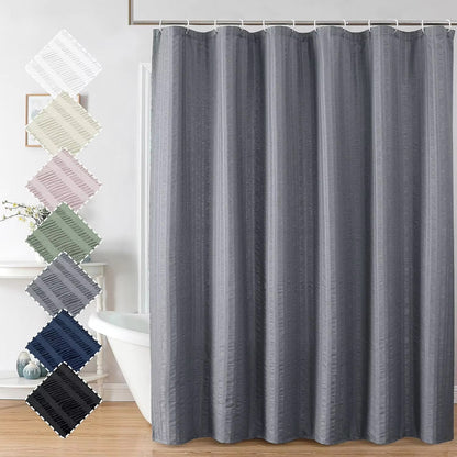 Premium Texturiertes Duschvorhang Brehn