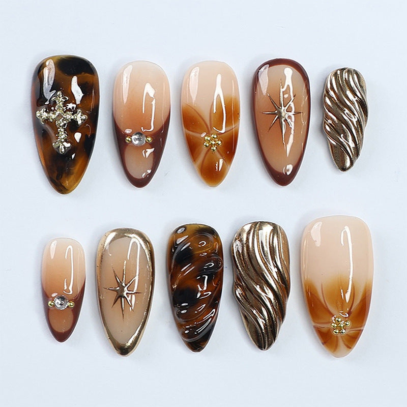 Künstlerisches dekoratives Druck-Nagelset Brehn