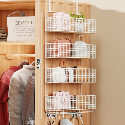 Über-Tür Multi-Ebenen Mesh Aufhängeregale Organizer Rack