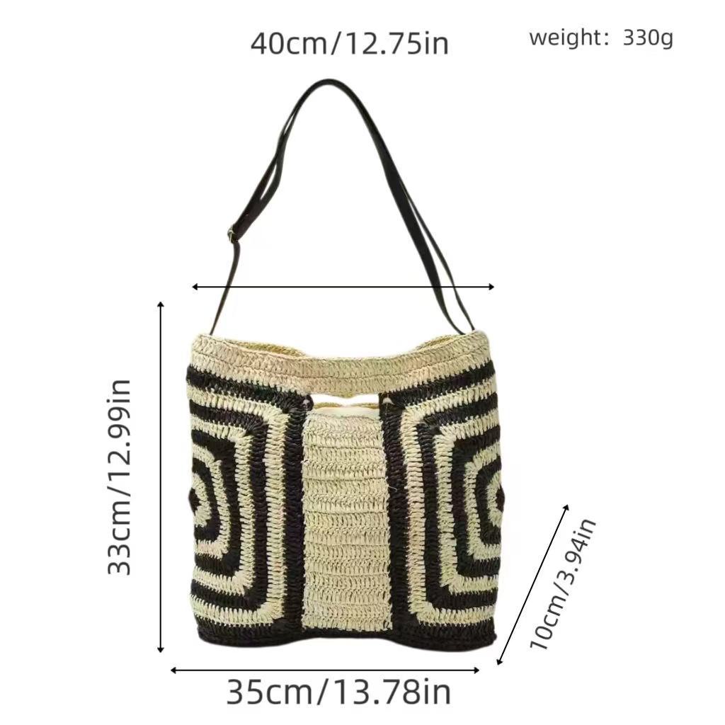 Handtasche mit Modernem Geometrischem Design Brehn