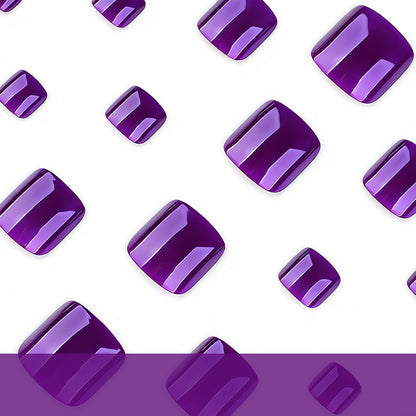 Vibrant Glossy Nail Art Brehn