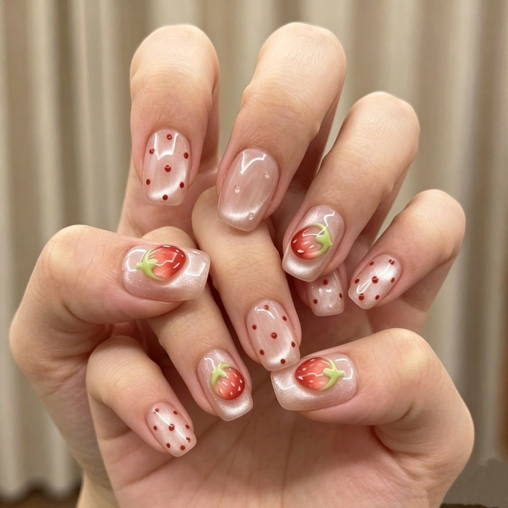 Künstlerische Blumen Press-On Nägel Brehn 1787395011