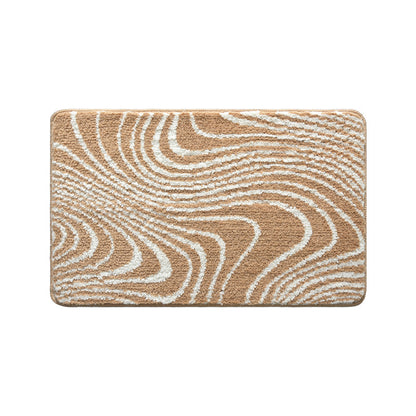 Abstract Wave Pattern Badmatte Brehn