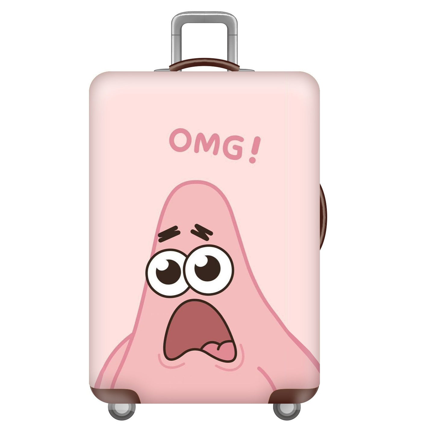 Unisex Hartschalenreisekoffer mit buntem Cartoon-Motiv Brehn