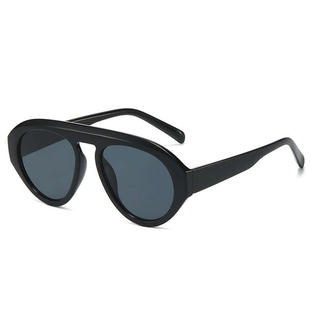 Chic Übergroße Achteckige Sonnenbrille Brehn