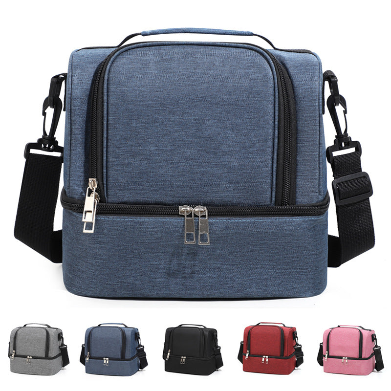 Isolierte Lunch-Kühltasche mit verstellbarem Tragegurt