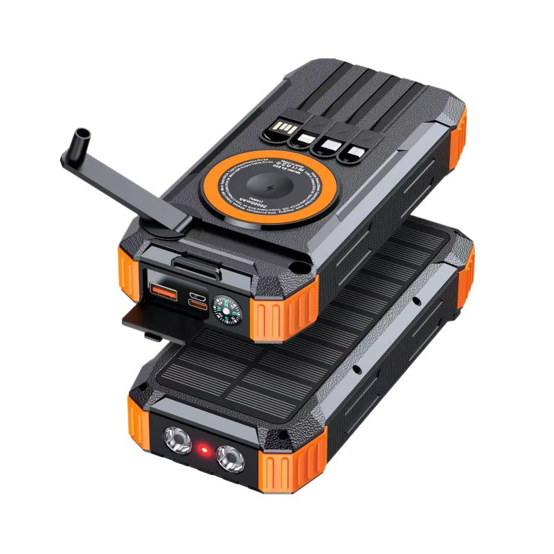 Solar Powerbank mit Hochgeschwindigkeitsladefunktion Brehn