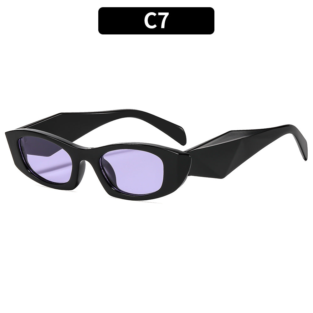 Futuristische Eckige Sonnenbrille