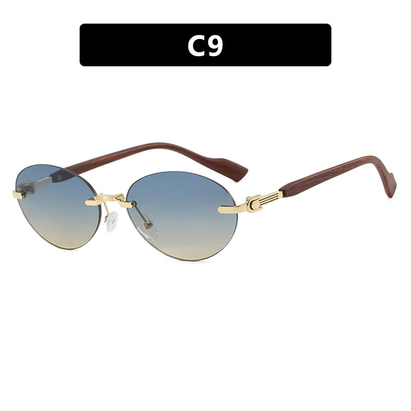 Damen modische Sonnenbrille im eleganten Retro-Stil mit hochqualitativen Gläsern und Holzdetails Brehn