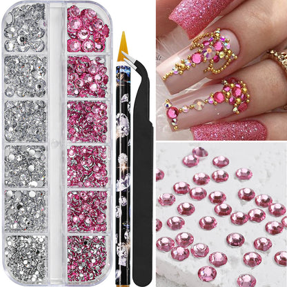 Kristall Strass Nagelkunst Dekorationsset