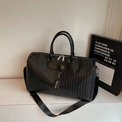 Elegante strukturierte Reisetasche Brehn