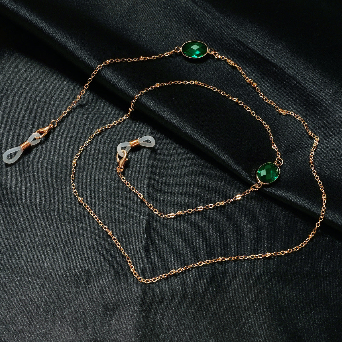 Chic Schmuckstein-betonte Brillenband Brehn