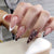 Kunstnagelset mit elegantem Spitzen-Design Brehn