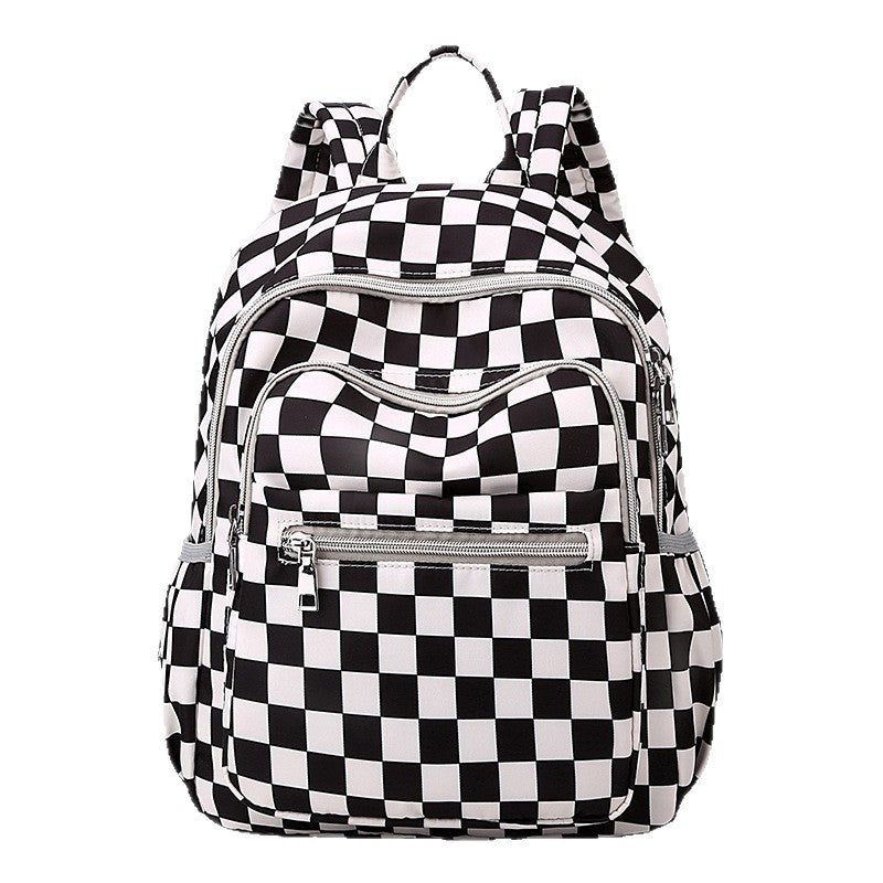Schachbrettmuster Rucksack Brehn