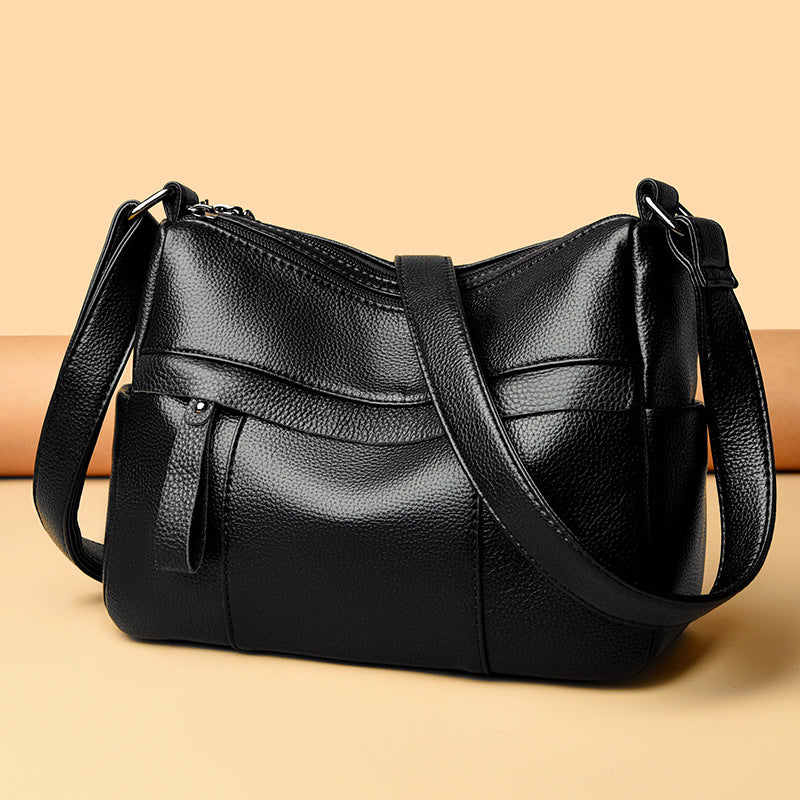 Elegante Mehrfachtasche Schultertasche Brehn