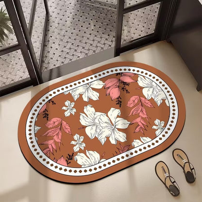 Stylische dekorative Fußmatte für Innenräume