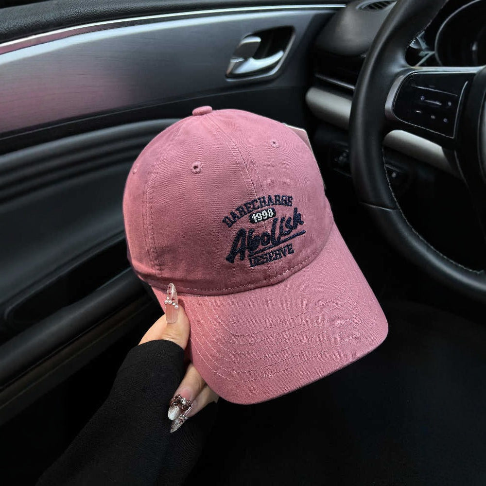 Herren Casual Abgenutzte Grafik Cap Brehn