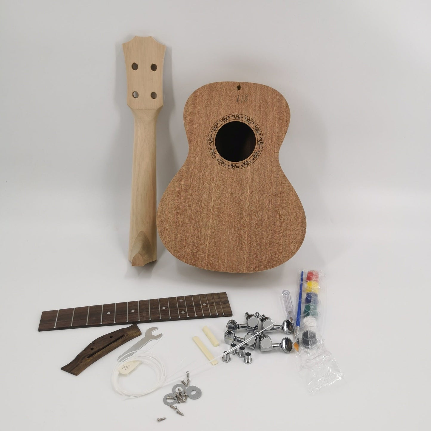DIY Custom Ukulele Bastelset Brehn