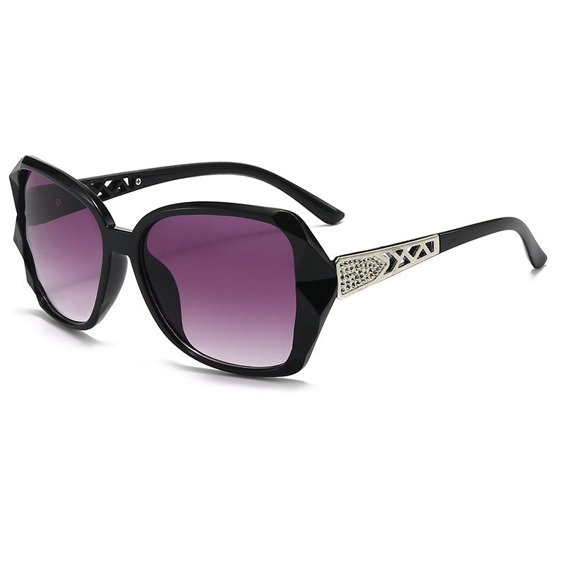 Oversized Geometrischer Rahmen Sonnenbrillen