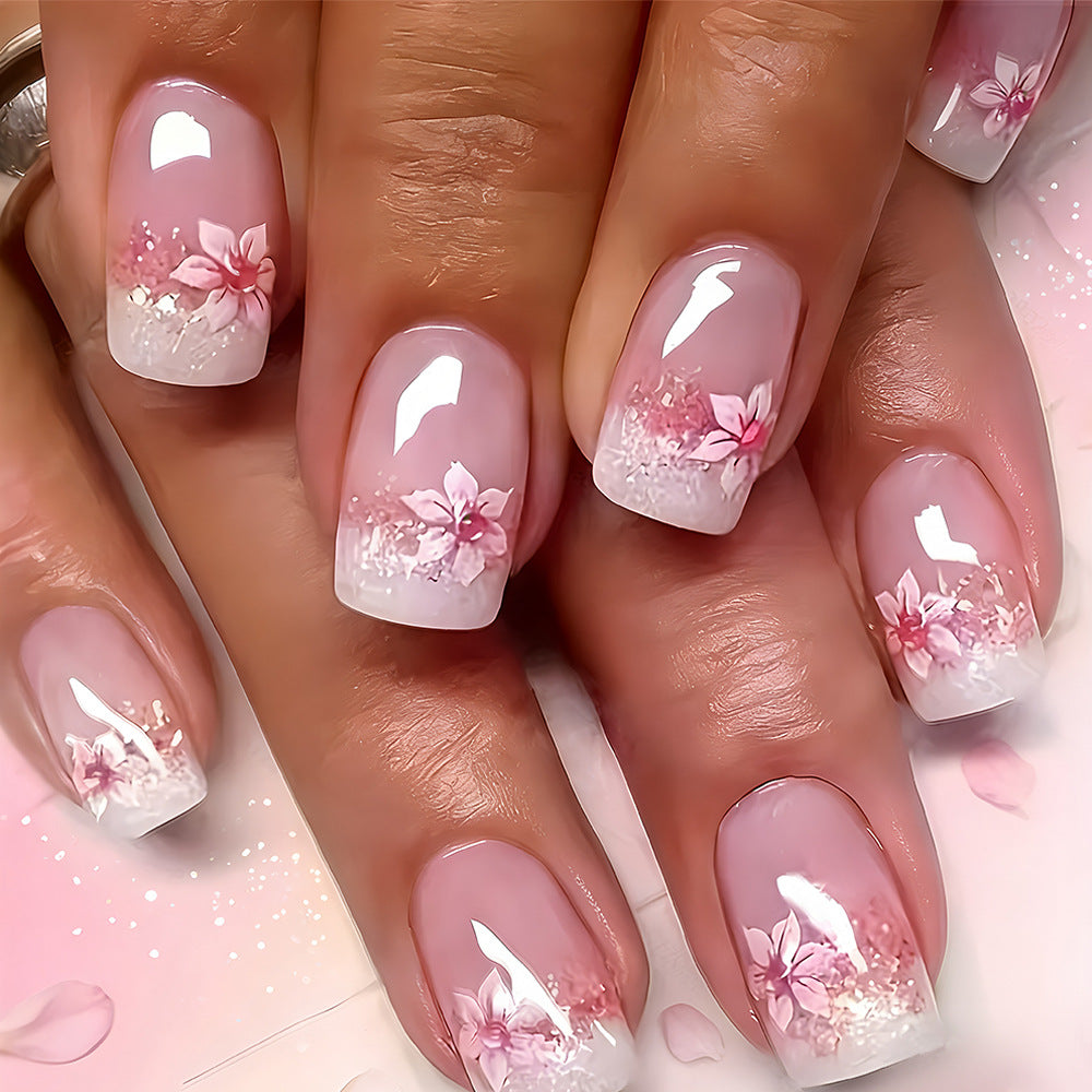 Floral Ombre Nail Art Set Brehn