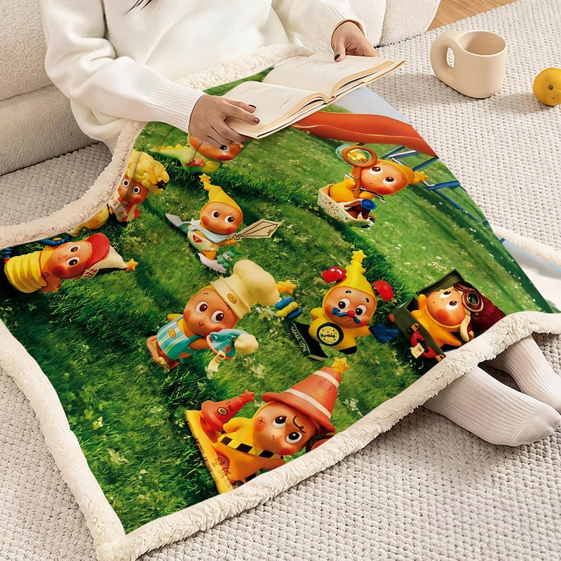 Weiche Flanell Cartoon Fleece Decke