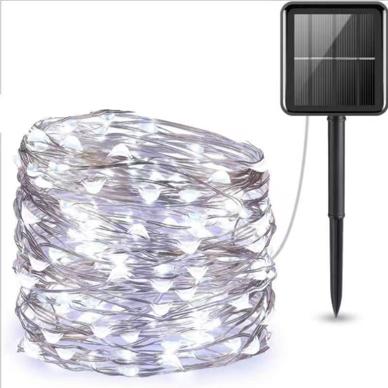 Ultra-flexible Solar Micro-LED Lichterkette mit wasserdichtem Bodenmontage-Panel Brehn