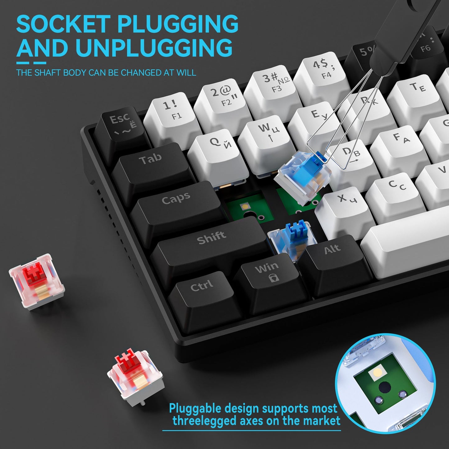 Mechanische Gaming-Tastatur Brehn